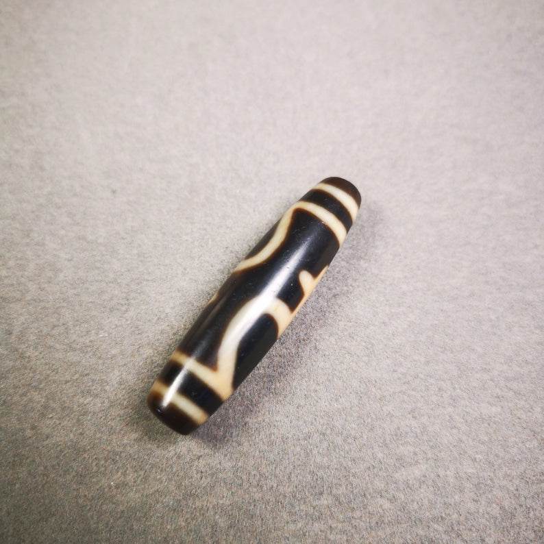 Ritual Vase Dzi Bead - Gandhanra-ART