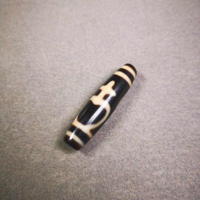 Ritual Vase Dzi Bead - Gandhanra-ART