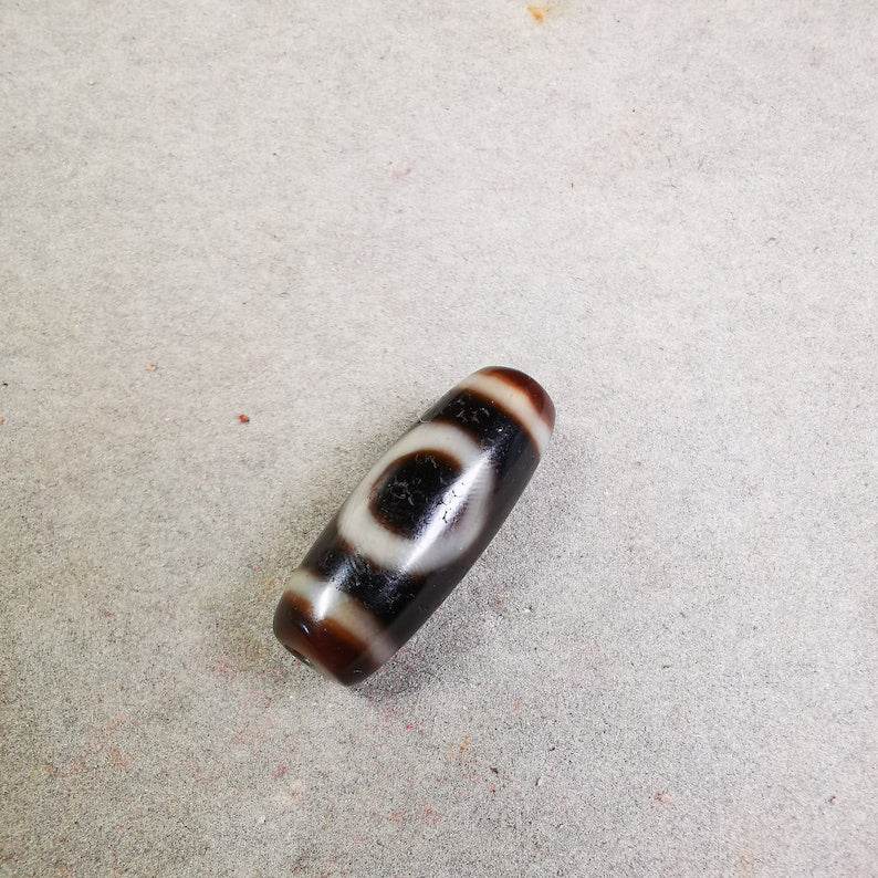 Sky Earth Dzi Bead - Gandhanra-ART