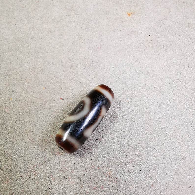 Sky Earth Dzi Bead - Gandhanra-ART