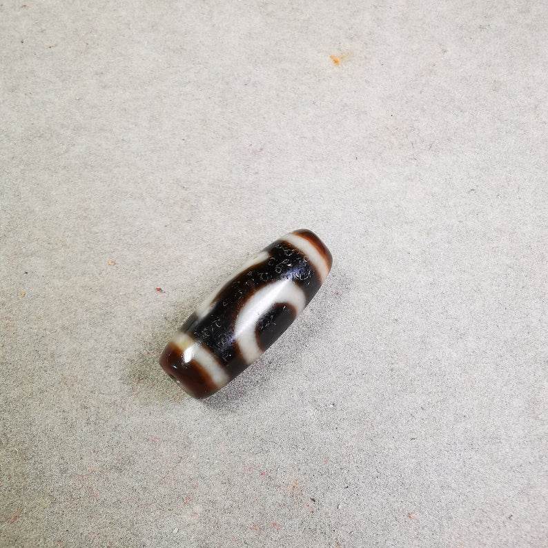 Sky Earth Dzi Bead - Gandhanra-ART