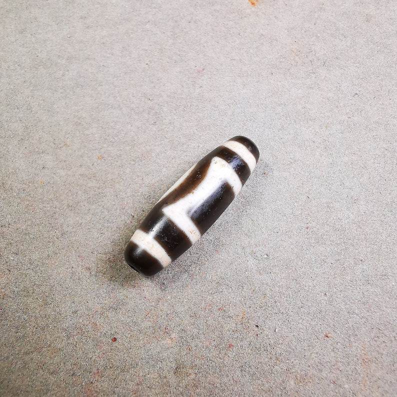 Sky Earth Dzi Bead - Gandhanra-ART