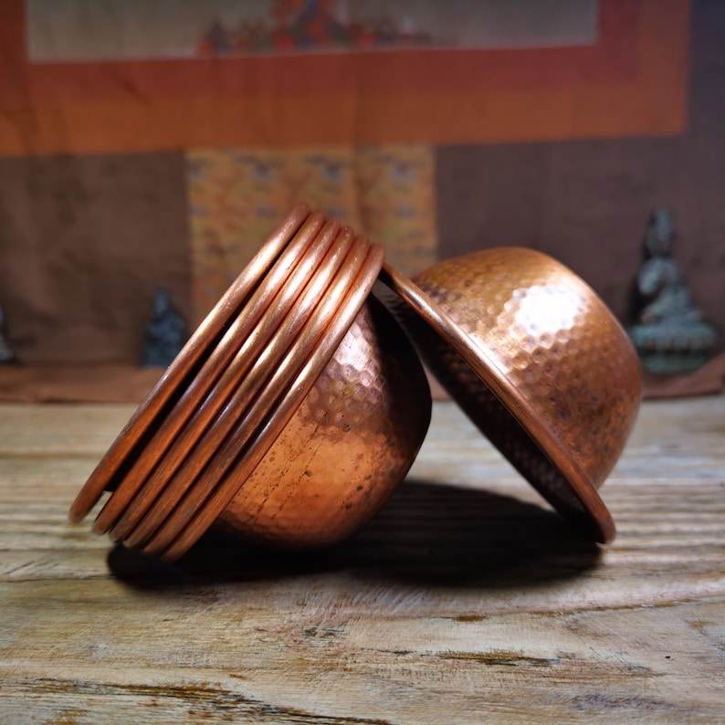 Buddhist Water Offering Bowls - Gandhanra-ART