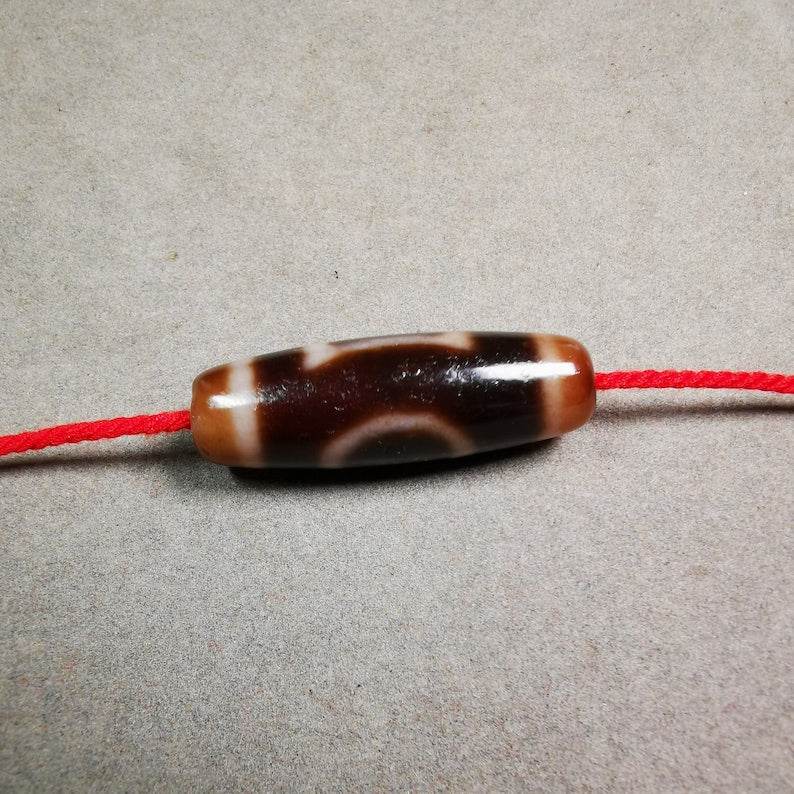 Sky & Earth Dzi Bead - Gandhanra-ART
