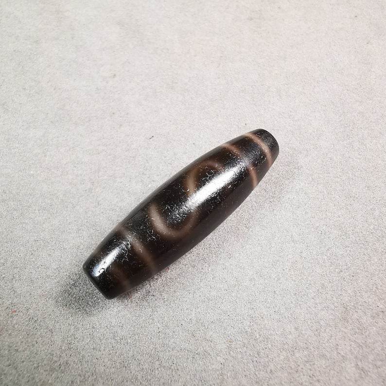 Money Hook Dzi Bead - Gandhanra-ART