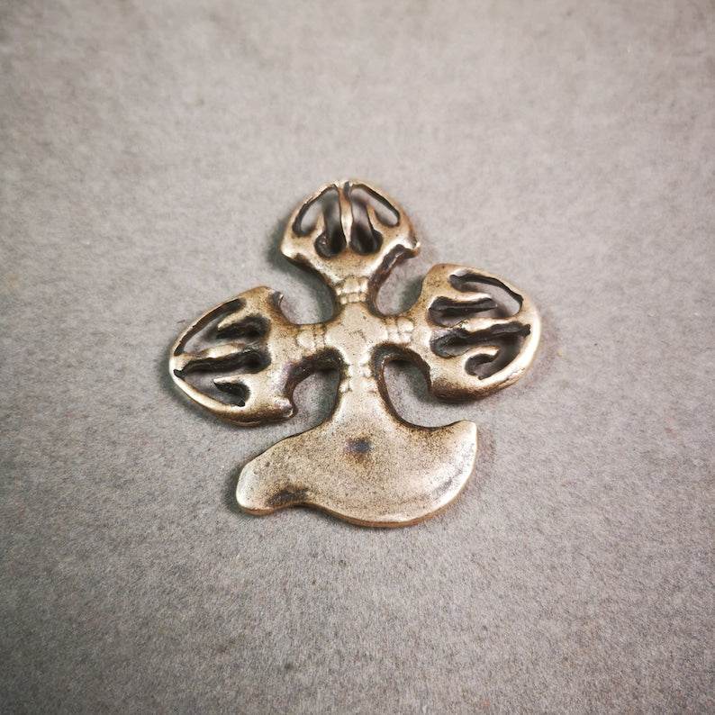 Cross Vajra Kartika Pendant - Gandhanra-ART