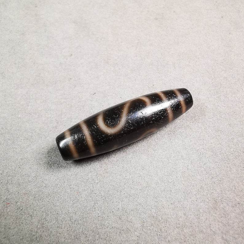 Money Hook Dzi Bead - Gandhanra-ART