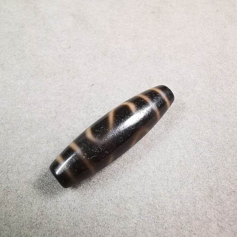 Money Hook Dzi Bead - Gandhanra-ART