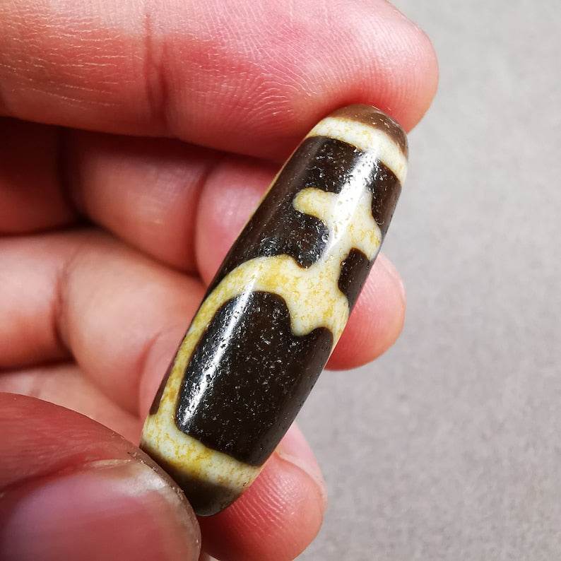 Treasure Vase Dzi Bead - Gandhanra-ART