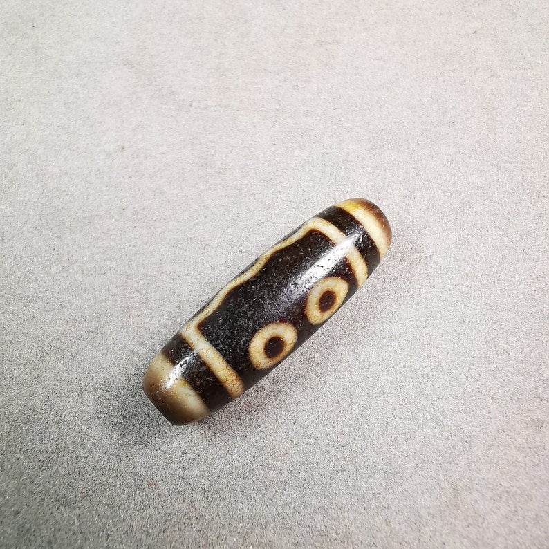5 Eyed Dzi Bead - Gandhanra-ART