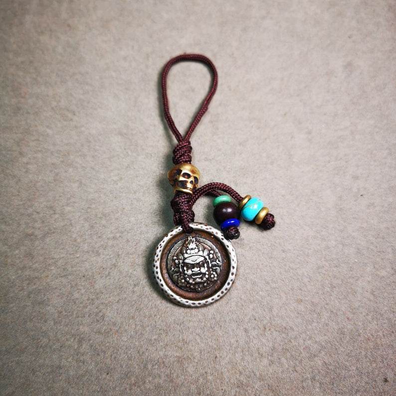 Amulet Badge,Mahakala Pendant - Gandhanra-ART