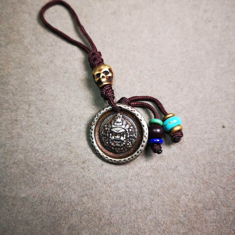 Amulet Badge,Mahakala Pendant - Gandhanra-ART