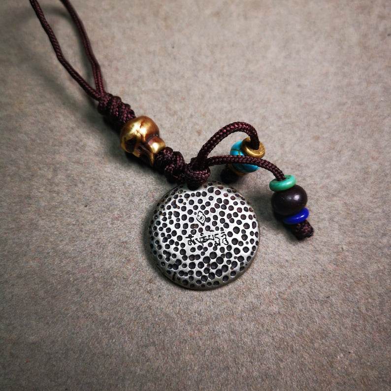 Amulet Badge,Mahakala Pendant - Gandhanra-ART