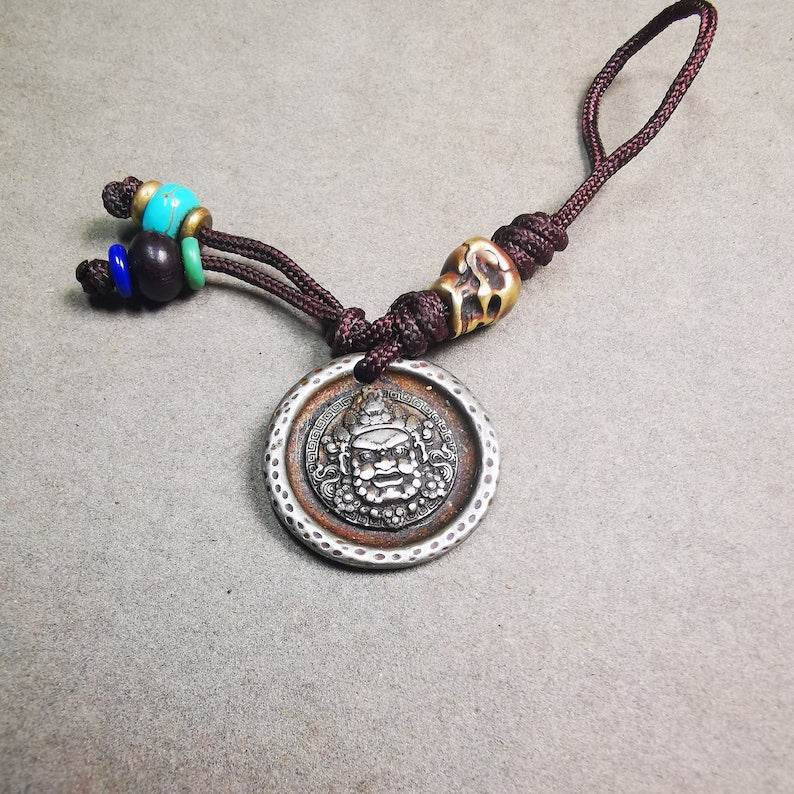 Amulet Badge,Mahakala Pendant - Gandhanra-ART