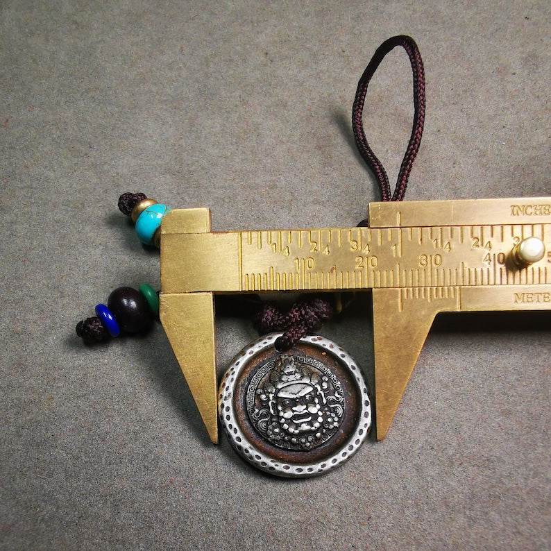 Amulet Badge,Mahakala Pendant - Gandhanra-ART