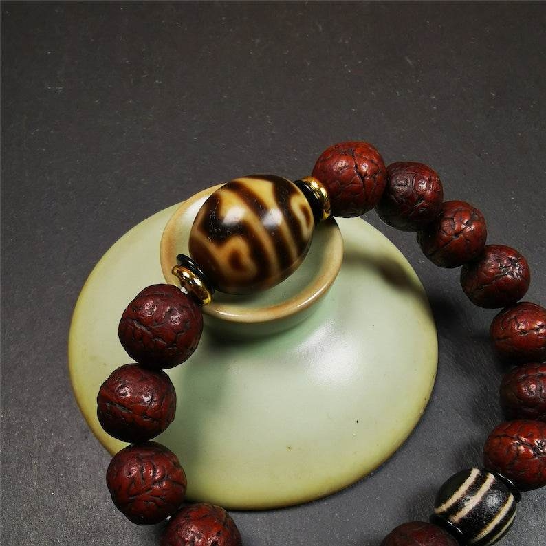Dalo Dzi Bead Bracelet - Gandhanra-ART