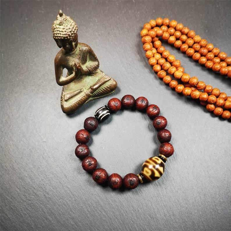 Dalo Dzi Bead Bracelet - Gandhanra-ART