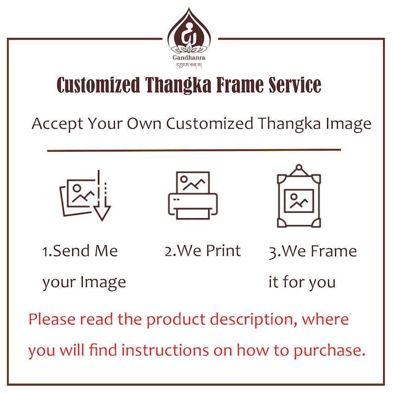 Customized Thangka Frame Service - Gandhanra-ART