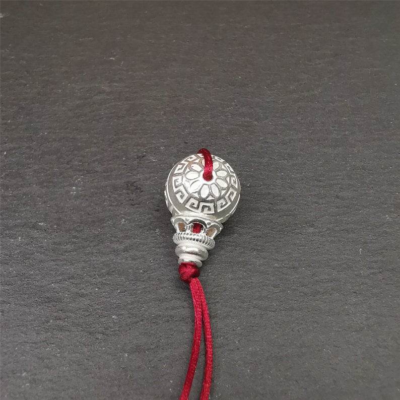 Sterling Silver Guru Bead - Gandhanra-ART