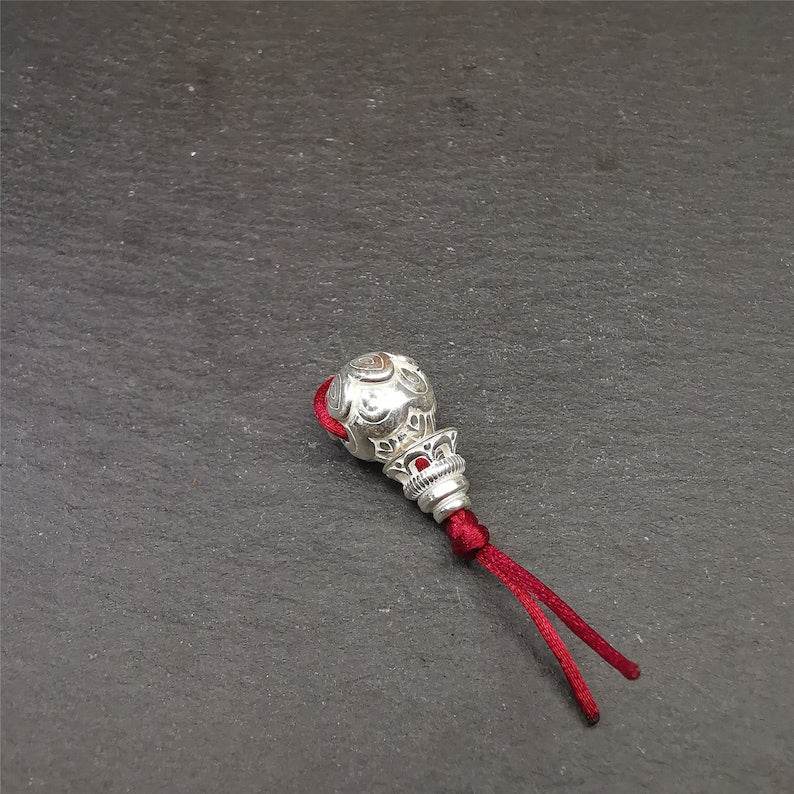 Sterling Silver Guru Bead - Gandhanra-ART
