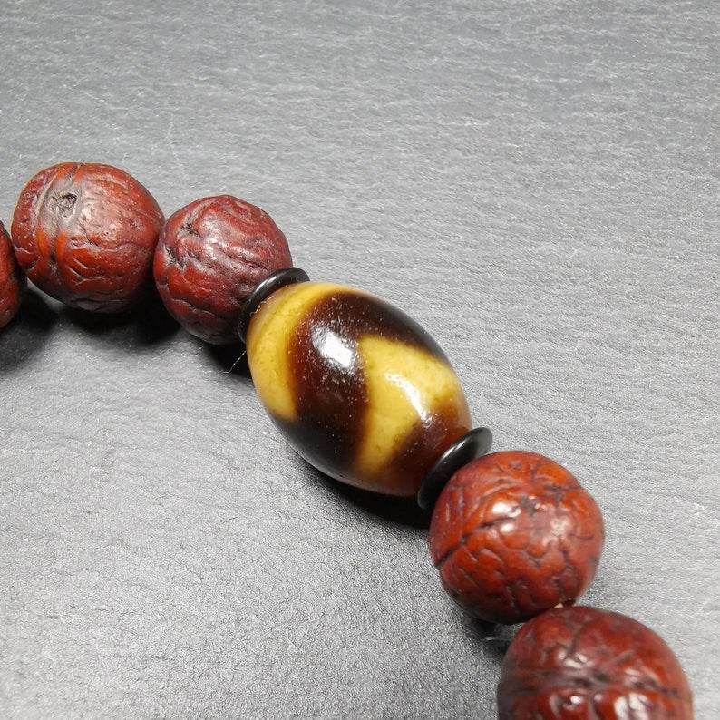 Wrist Mala,Bodhi Beads Bracelet - Gandhanra-ART