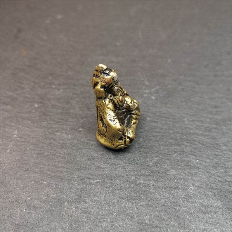 Buddha statue of - Yellow Jambhala(Dzambhala) - Gandhanra-ART