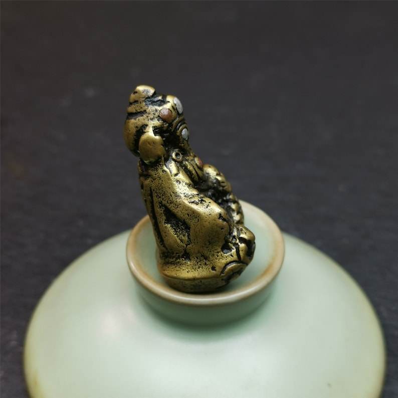 Buddha statue of - Yellow Jambhala(Dzambhala) - Gandhanra-ART