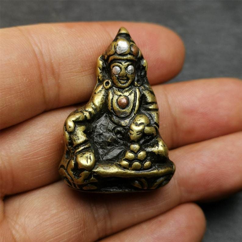 Buddha statue of - Yellow Jambhala(Dzambhala) - Gandhanra-ART