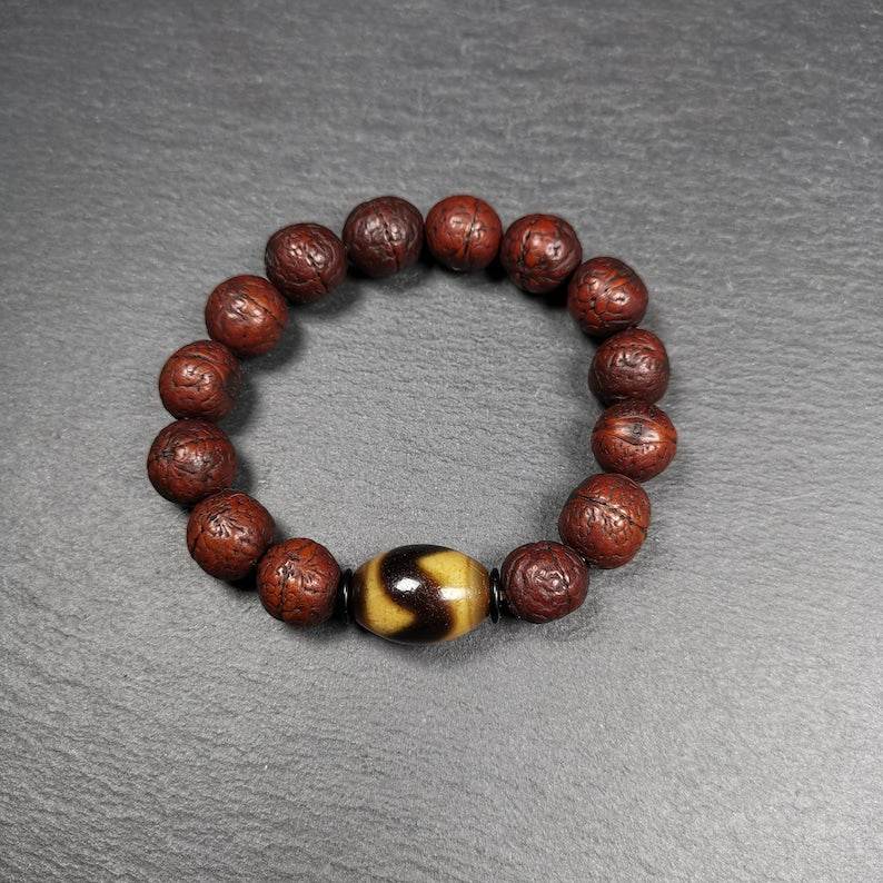Wrist Mala,Bodhi Beads Bracelet - Gandhanra-ART