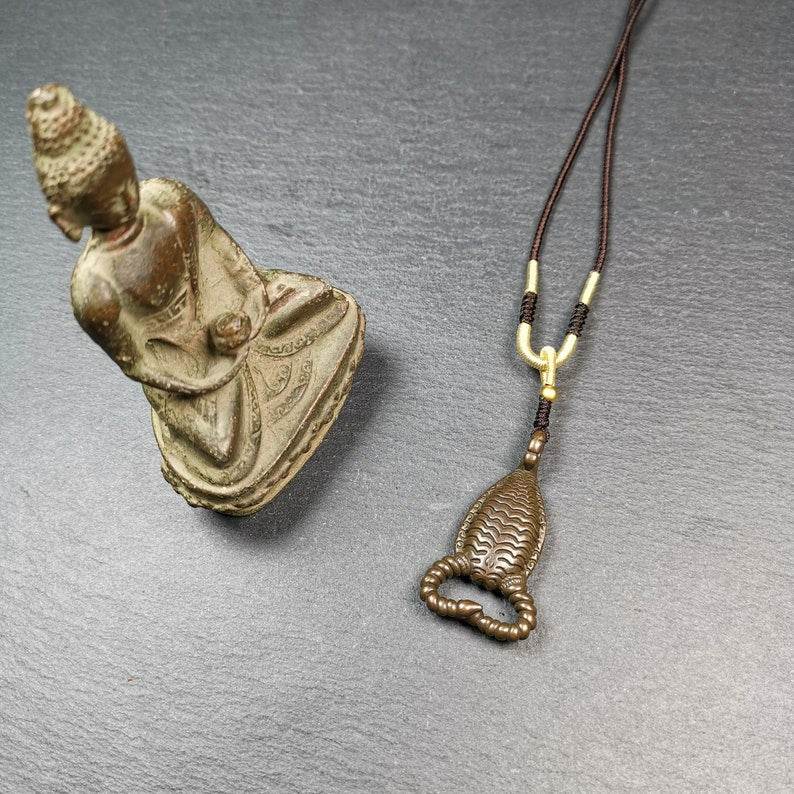 Amulet,Scorpion Guru of Padmasambhava, Buddhist Scorpion Totem Pendant - Gandhanra-ART