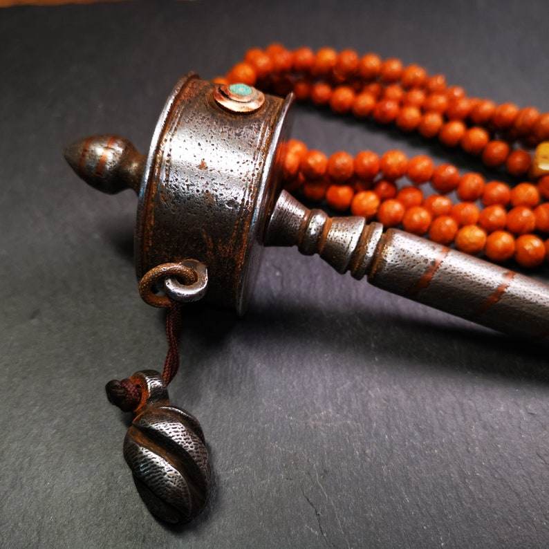 Handheld Prayer Wheel,Mani Wheel - Gandhanra-ART