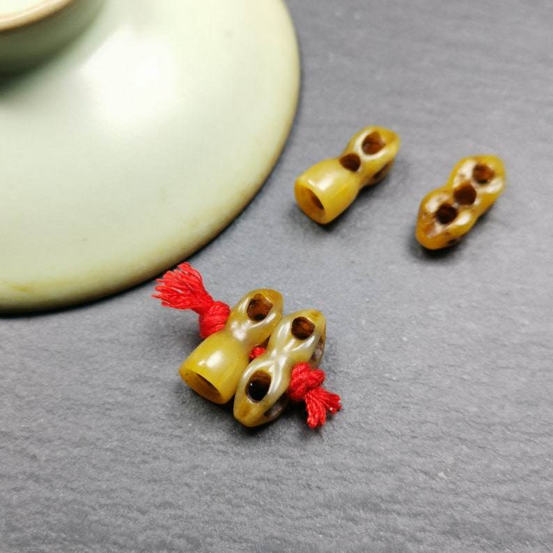 Amulet Vajra and Bell, Pendant for Mala,Prayer Beads - Gandhanra-ART