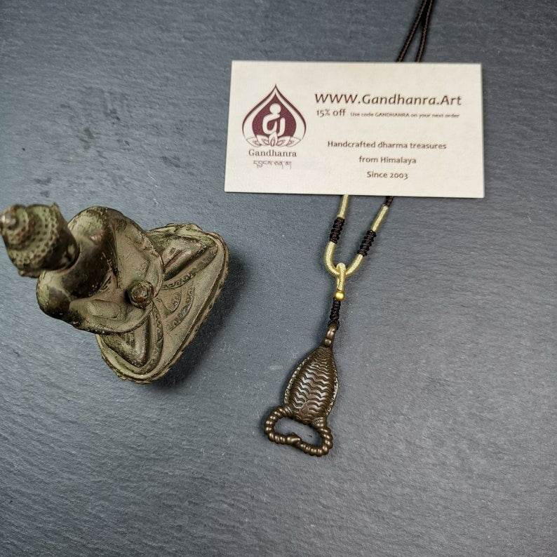 Amulet,Scorpion Guru of Padmasambhava, Buddhist Scorpion Totem Pendant - Gandhanra-ART