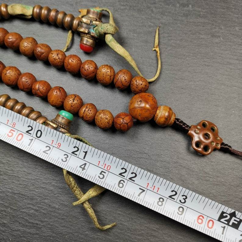 10mm 108 Dragon Eye Bodhi Bead Mala,Prayer Beads - Gandhanra-ART