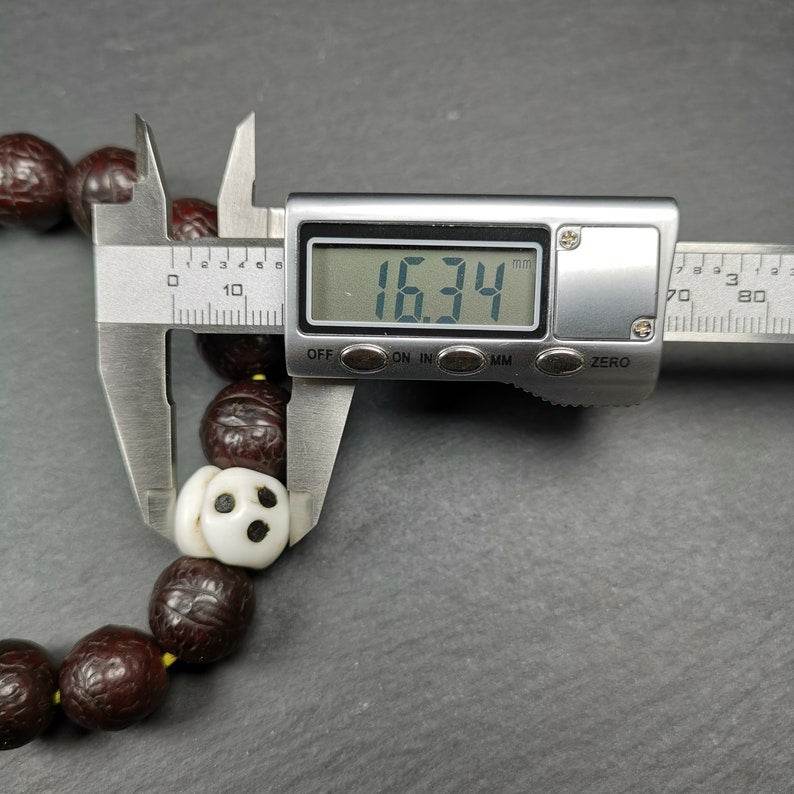 Handhold Wrist Mala, Old Bodhi Seed Beads Bracelet - Gandhanra-ART