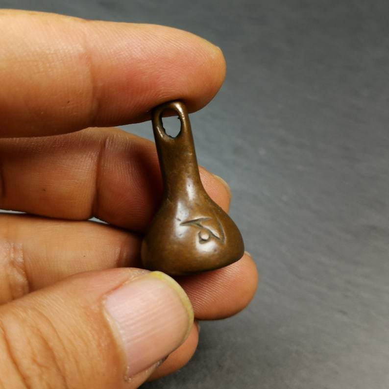 Old Stupa TsaTsa Mold Amulet, Prayer Beads Accessories - Gandhanra-ART
