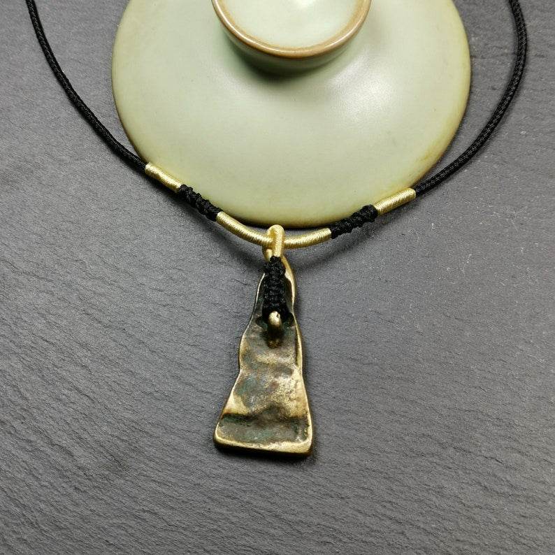 Buddhist Protective Amulet,Amitayus Statue Pendant - Gandhanra-ART