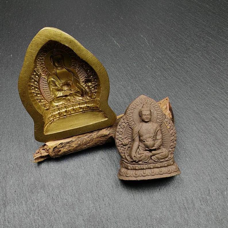 Bhaisajyaguru,Medicine Buddha - 4cm - Gandhanra-ART