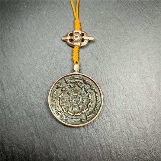 Amulet Sipaho Badge - Melong Mirror Calendar,45mm - Gandhanra-ART