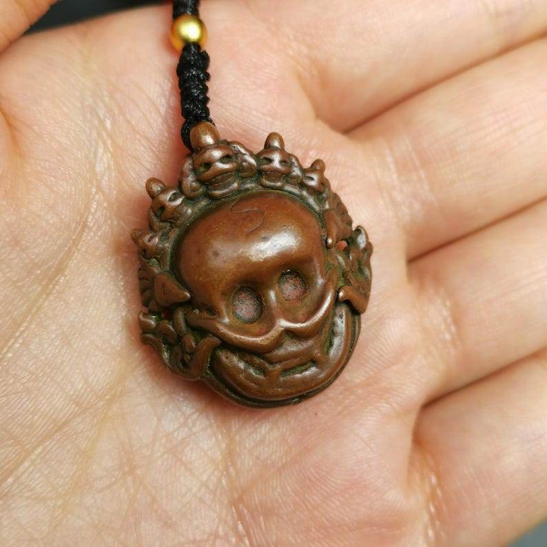 Gau Box Amulet,Ghau Shrine,Altar Necklace - Gandhanra-ART