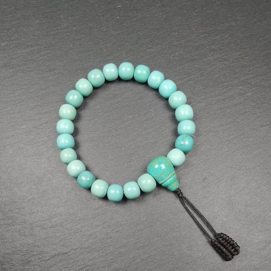 TIBETAN BRACELET - Beaded Wrist Mala Bracelet - Gandhanra-ART