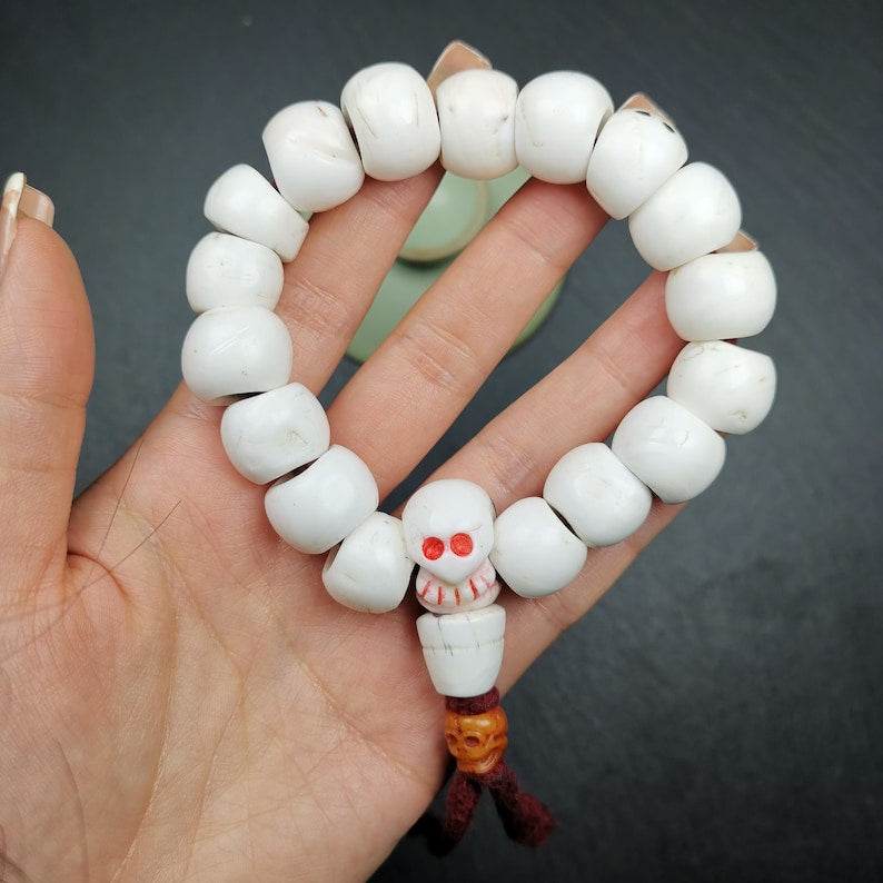 Wrist Mala | 16mm Prayer Beads Bracelet - Gandhanra-ART