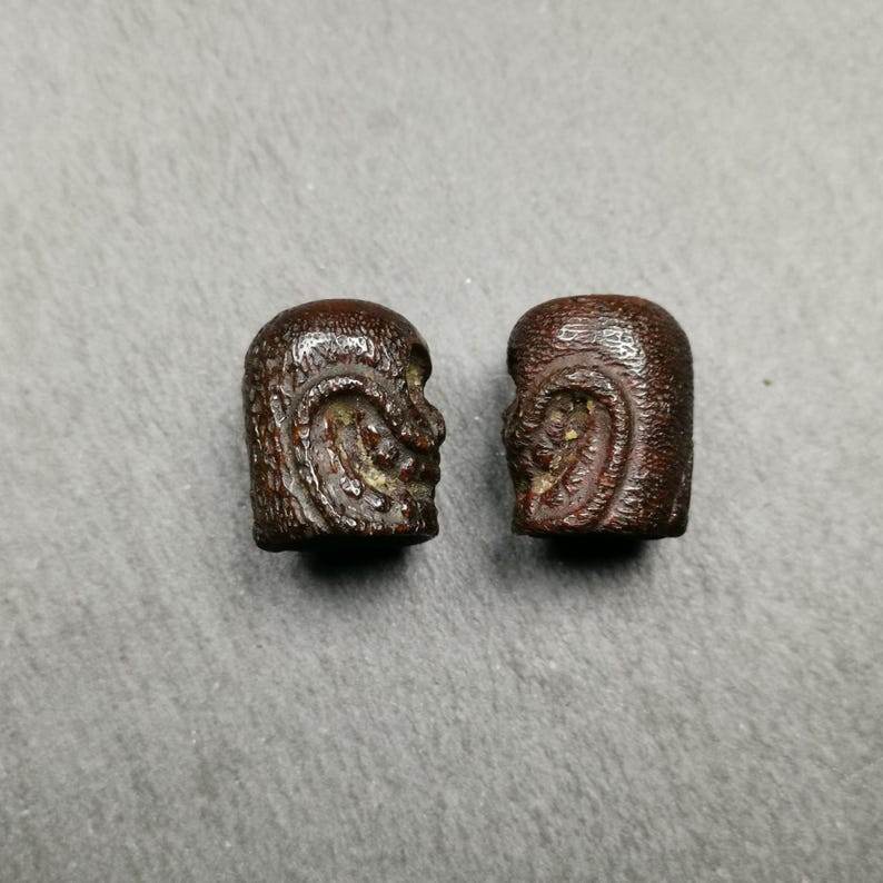 Kapala Bone Skull Bead - Gandhanra-ART