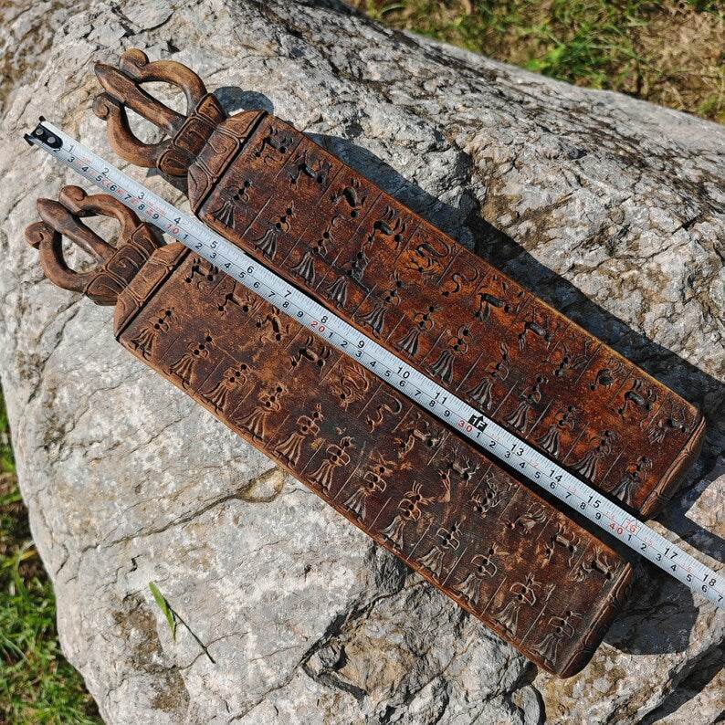 Buddhist Zanpar Wooden Mold Stick - Gandhanra-ART