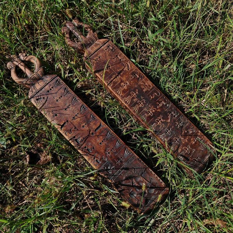 Buddhist Zanpar Wooden Mold Stick - Gandhanra-ART