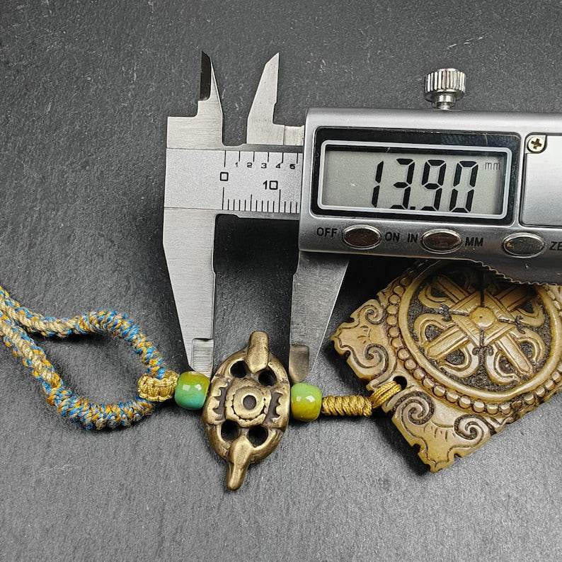 Vajra Mandala Kapala Pendant,Amulet,45mm × 36mm - Gandhanra-ART