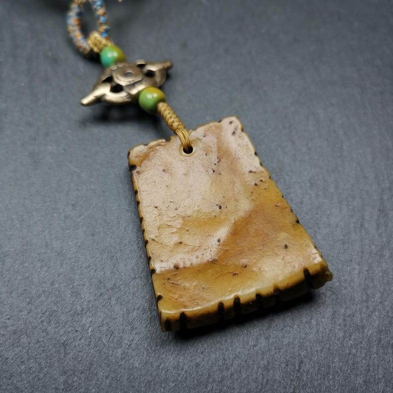 Vajra Mandala Kapala Pendant,Amulet,45mm × 36mm - Gandhanra-ART