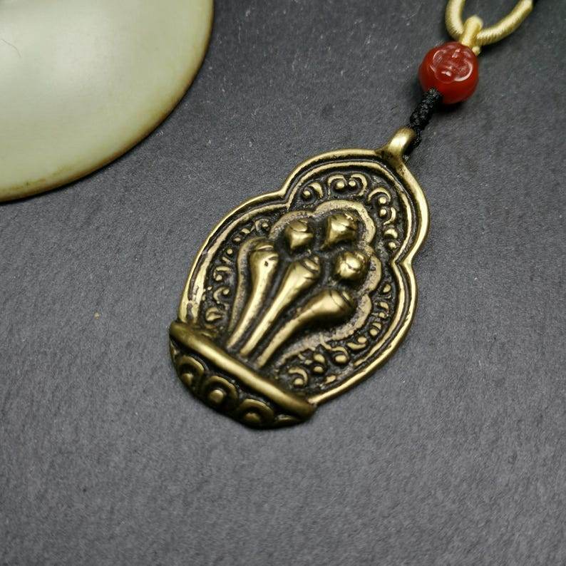 Amulet,Mani Jewel Badge/Pendant - Gandhanra-ART