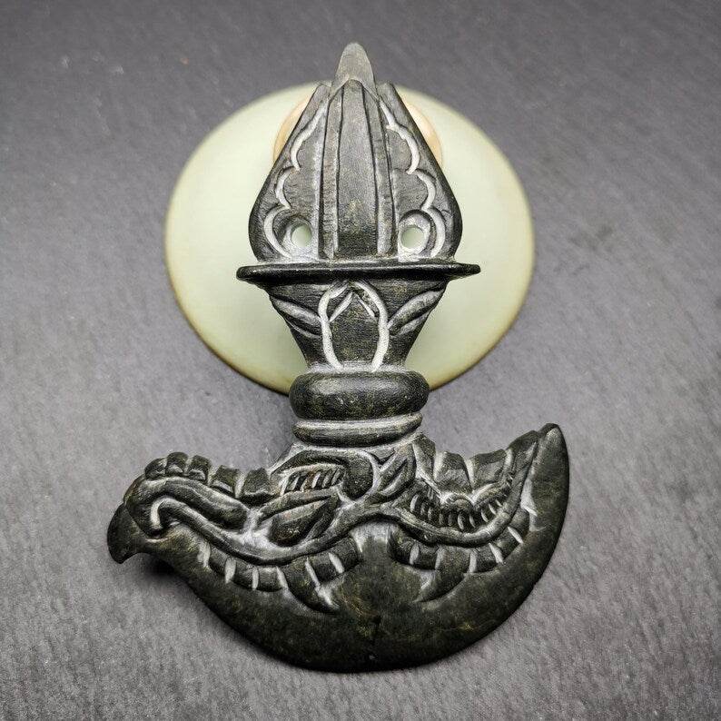 Kartika Knife of the Dakinis | 11cm x 8cm - Gandhanra-ART