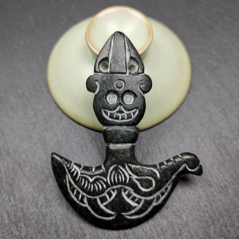 Kartika Knife of the Dakinis | 8cm x 6cm - Gandhanra-ART